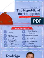 Issues of The Philippines