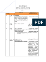 Aulas Planificadas Setembro - 8º Ano Geografia