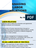 Managing Labor Relation
