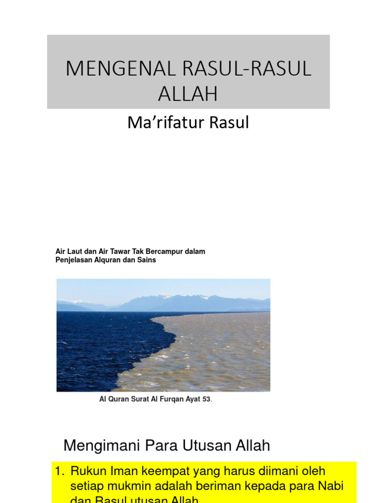 Mengenal Rasul Allah Pdf