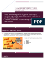 Political and Leadership Structure - UCSP