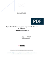 10.1) .Plan de Implementacion en El Negocio. (NombreProyecto) - (Dd-Mm-Aaaa) - (VX.X)