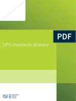 UPU Standards Glossary
