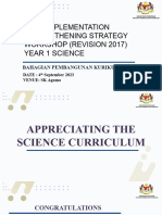 SESI DUA - Menghayati Kurikulum Sains (English Version)