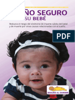 Sueño seguro para su bebé (¿En qué posición dormir a un bebé?