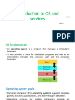 Unit 1 Introduction To OS