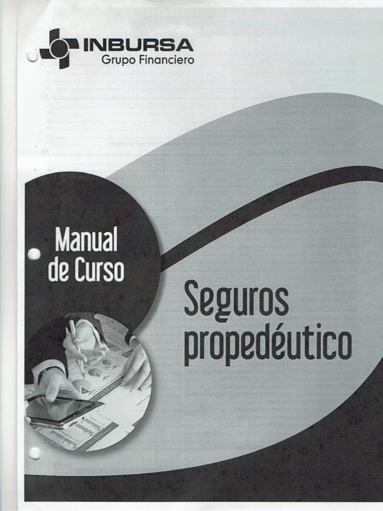 Propedeutico Seguros Inbursa | PDF
