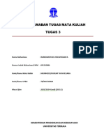 Hukum Tata Negara - Form Buku Jawaban - TMK3