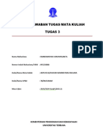 Hukum Administrasi Negara - Form Buku Jawaban - TMK3