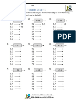 Adding Decimal - Worksheet