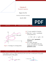 CalculusIi Parameter Equations