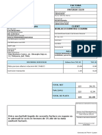 Factura PAT2020 3229: Plata Parcare Ulterior Intocmirii NC (74857) 25.00 0.00 Comision Tranzactie 1.25 0.24