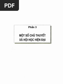 Lịch Sử Và Lý Thuyết Xã Hội Học.P2.Lê Ngọc Hùng