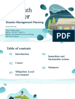 Kedarnath Disaster - Disaster Management and Planning