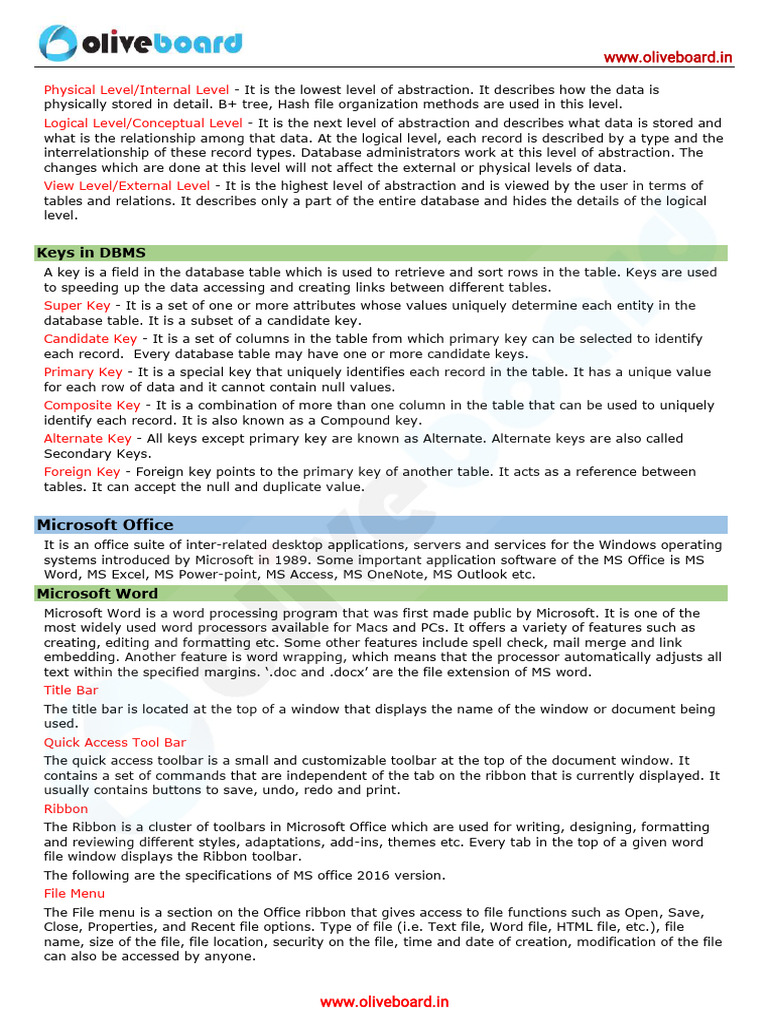 Basic Computer Knowledge Notes In Hindi Pdf