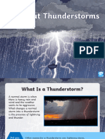How Thunderstorms Happen Powerpoint