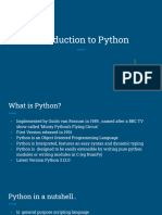 Intro To Python