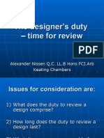 Designers Duty To Review Design 0
