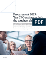 Procurement 2023 Ten Cpo Actions To Defy The Toughest Challenges - Final