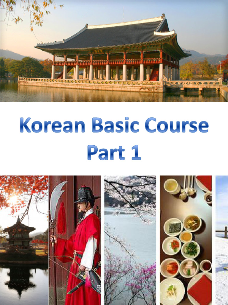 Free Korean Lessons by Live Lingua | PDF | Foreign Language Studies ...