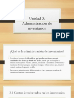 Unidad 3 Administracion de Inventarios