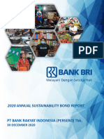 Bank BRI Annual Sustainability Bond Report 2020