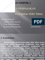 Perpajakan Akhir Tahun