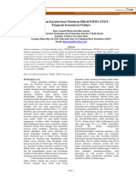 Sintesis Dan Karakterisasi Membran Hibrid PMMA/TEOT: Pengaruh Konsentrasi Polimer