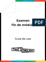 Guia Examenes Online That's English