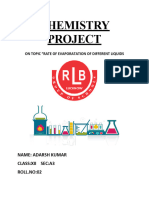 Adarsh Kumar Chemistry Project