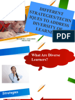 Differentiated Instruction Techniques To Reach Diverse Learners