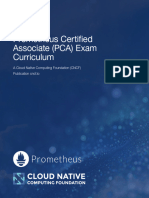 PCA Curriculum
