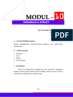 Modul 10 - Enumerasi Struct