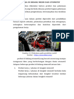 X TBSM X Tkro - Profesi Kerja Di Bidang Mesin Dan Otomotif