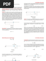 Module 2.1 Rectilinear Kinematics