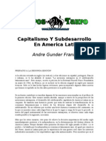 Capitalismo Y Subdesarrollo en America Latina1