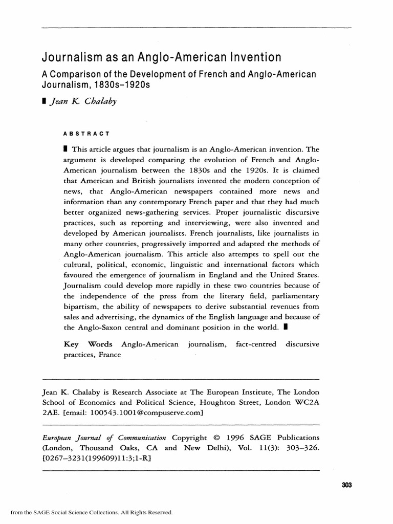 chalaby-1996-journalism-as-an-anglo-american-invention-a-comparison-of