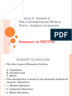 Summary Module 2 TCW Presentation - PDF Market Globalism