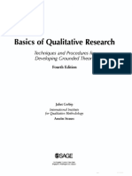 Basics of Qualitative Research: Techniques and Procedures For Developing Grounded Theory