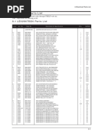 Electrical Part List