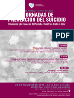 Programa II Jornadas Prevencion Del Suicidio