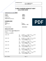 Note de Calcul Charges Du Vent