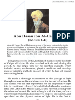 Abu Hasan Ibn Al-Haitham