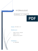 Rapport Turbines Et Pompes