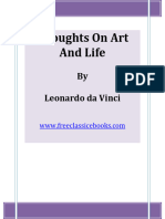 Thoughts On Art and Life