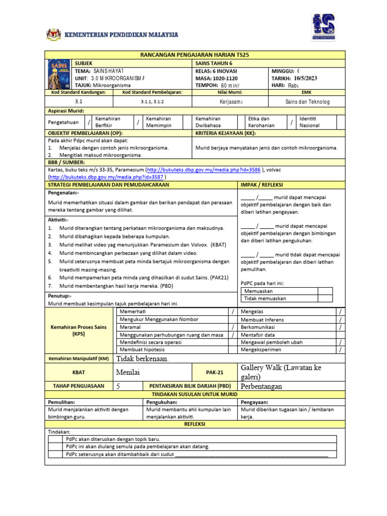 SNS T6 TS25 (Unit 3) | PDF