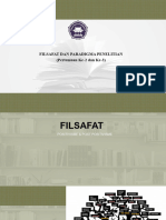 01 FIlsafat & Paradigma Penelitian (Pertemuan 2 & 3)