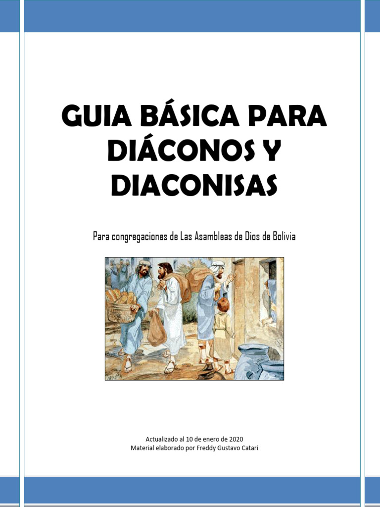 Guía para Diáconos y Diaconisas | PDF | Diácono | Iglesia cristiana