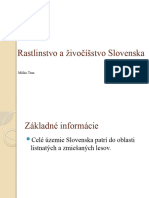 Rastlinstvo A Živočíšstvo Slovenska