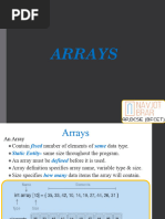 Arrays